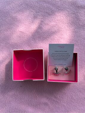 Stella & Dot Spike Ear Jackets - Silver